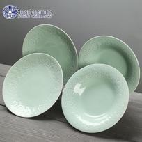 Kinų žaliasis celadono keramikos indų rinkinys gray