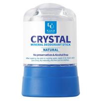 W Skin Research Institute Crystal Deodorant Natural, 45g, 1 piece white