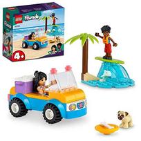 LEGO Friends vasaros paplūdimio vežimėlis 41725 žaislinis blokas, dovana mergaitėms 4 m. ~ blue