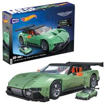 MEGA Hot Wheels Aston Martin Vulcan [Block Pieces: 986] Komplektuojamas su 1 liejimo automobiliu [10 metų ir vyresni] HMY97 blue