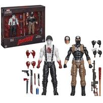 Hasbro MARVEL Legends Series Daredevil Muse Bullseye Action Figure Set G2097 Authentic & 6-inch (approx. 15cm) 2-Piece black