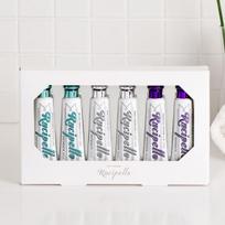 Lucipello mini toothpaste 6 types gift set (25g*6 pieces) white