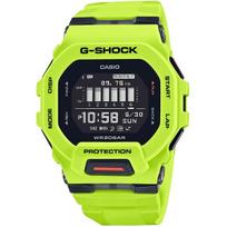Casio Vyriškas G-SHOCK GBD-200-9JF [G-SHOCK 20 atm vandeniui atsparus G-SQUAD] kvadratinis laikrodis, geltona derva