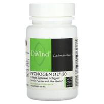 DaVinci Laboratories of Vermont, Pycnogenol-50, 50 mg, 30 capsules