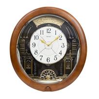 SEIKO Sweeping Seconds Movement Wall Clock Unisex Black QXM383B QXM383B black
