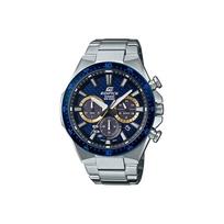 CASIO vyriškas EDIFICE mėlynas laikrodis EQS-800BCD-2AVUPRD Regular Watch Box gray