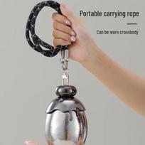 Oball Little Giant Egg Titanium Insulated Bottle beige