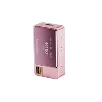 iBasso Macchiato Compact iBasso Portable Headphone Amplifier Dongle DAC Audio Compatible OLED Display CS43131 x 2 Single High Output 580mW Connection rožinė