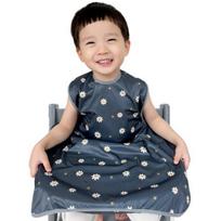 Bell Baby Dining Table Integrated Waterproof Bib Sleeveless Full Cover Original, (Renewal) Daisy, 1 piece, 1 piece beige