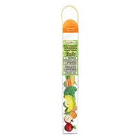 Safari LED fruit and vegetable figure tube set 688304, popular toys in Korea beige
