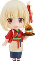 Nendoroid Licorice Recoil Chizuku Nishikigi Kavinės Licolico Uniformos Versija. Ne mastelio plastiku dažyta kilnojama figūrėlė beige