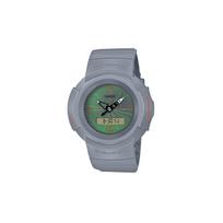 Casio G-SHOCK iliustruotojo menininko YOSHIROTTEN suprojektuotas MUSIC NIGHT TOKYO tema kvarcinis mechanizmas dervos dirželis Japonų ir Korėjiečių AW-500MNT-8APR-person žalia