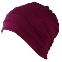 Chemoterapijos kepurės moterims Vėžio galvos apdangalas Kepuraitė Turbanas Kepurės įdėklas Po kepure Patogus chemoterapijos dangtelis Miego turbanas Kepurės įdėklas bordinė