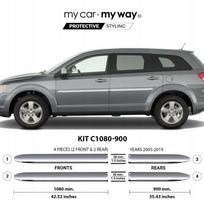 Fiat Freemont – CHROME juostos apsauginėms durims