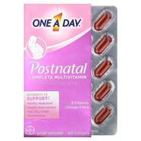 One-A-Day, postpartum complete multivitamin, 60 softgels