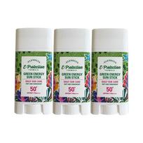 Ellencilla Green Energy Sun Stick 16g (SPF50+) 3pcs white