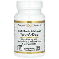 California Gold Nutrition, Daily Multivitamin, 60 Veggie Capsules