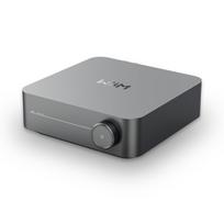 WiiM srautinio perdavimo stiprintuvas su AirPlay, Google, HDMI ir valdymu balsu. Suderinamas su srautinio perdavimo paslaugomis, tokiomis kaip TIDAL. Pridedamas nuotolinio valdymo pultelis. Space Gray Amp: