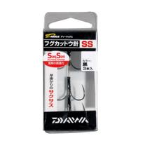 Daiwa Atsarginis kabliukas pūslės žuvies gaudyklei Dvigubas LL Juodas Saxus D-MAX Kabliukas