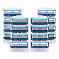 Living Max Level Gillette compatible razor blade Proglide 4-pack set, total of 16 pieces ,Korean razor blade gray