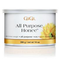 Gigi All Purpose Honey Hair Removal Wax, 396g, 1 unit yellow