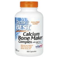 Doctor's Best, Kalcio kaulų stiprintojas su MCHCal ir VitaMK7, 180 kapsulių