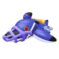 Splatoon 3 Reefslider Inflatable Float Ride-on Pool Toy 161cm Japan Import mėlyna
