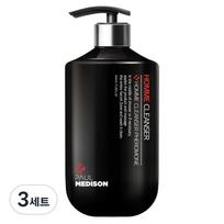 Paul Madison Homme Cooling Men's Cleanser Pheromone Scent 510ml, 3 packs black