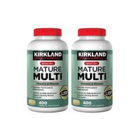Kirkland Silver Multivitaminų ir mineralų 1+1 Iš viso 800 tablečių 100303, 400 tablečių, 2 vienetai