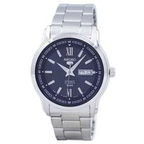 „Seiko 5“ automatinis Japonijos gamybos SNKP17 SNKP17J1 SNKP17J vyriškas laikrodis mėlyna