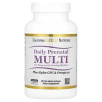 California Gold Nutrition, Multivitamin for Pregnant Women, 60 Fish Gelatin Softgels
