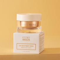 „Atomy Absolute 24K Gold“ naktinė kaukė *1 vnt. (50 ml) beige