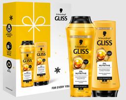 Plaukų ir kūno priežiūros priemonių rinkinys Schwarzkopf Professional Gliss