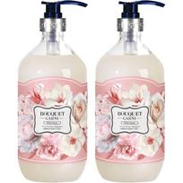 Bouquet Garni Deep Perfume Shampoo White Musk Fragrance, 1L, 2 units gray
