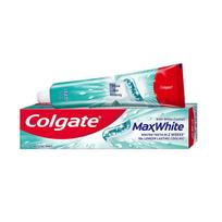 Colgate Optic White Cool Mint Toothpaste red