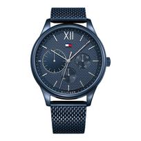 1791421 Tommy Hilfiger Damon Blue Analog Business Quartz Watch Tommy Hilfiger Multi-Function Men's (International Shipping) mėlyna