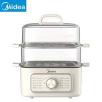 Midea 10.8L 3-Tier Multi-function Electric Steamer CN plug (adapter included) gray