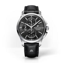 [MAURICE LACROIX] Pontos Chronograph Automatic 43mm Leather Strap PT6388-SS001-330-1