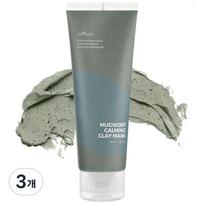 Isntree Mugwort raminamoji molio kaukė 100ml, 1 pakuotė, 3 vnt gray