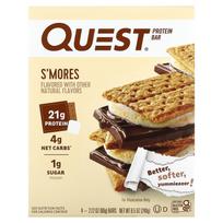Quest Nutrition, Protein Bar, S'mores, 4 bars, 60 g (2.12 oz) each