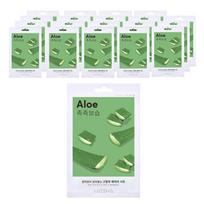 Missha Airy Adhesive Sheet Mask Aloe, 1 pack, 20 pieces beige