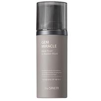 The Saem Gem Miracle Black Pearl O2 Bubble Mask, 1 pack, 1 piece gray