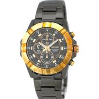 Seiko Unisex SNDD78P1 (Chronograph Quartz IP/PG Bracelet BK Men's) Watch