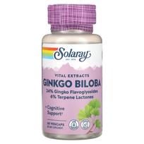 Solaray, Vital Extract, Ginkgo Biloba, 60 Veggie Capsules