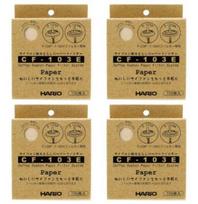 [Set of 4] HARIO siphon exposed paper filter (100 pieces) CF-103E white