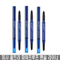 Missha Ultra Power Proof Pencil Liner 0.2g main product, brown, 1 pc. blue