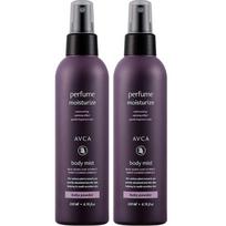 Abka kvepalų kūno dulksna, kūdikių pudros kvapo, 200 ml, 2 vienetai gray