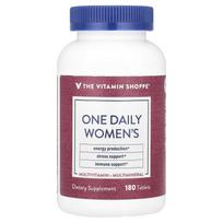 The Vitamin Shoppe, One Daily Women's Multivitamin and Multimineral, 180 Tablets