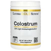 California Gold Nutrition Colostrum Powder Concentrate 200g 7.05oz, 120g, 1 unit