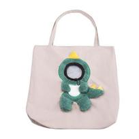 Rudimore pet canvas carrying bag cross bag sling bag, Korean pet shampoo white